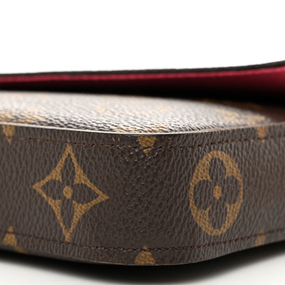 Louis Vuitton LOUIS VUITTON Monogram World Tour Pochette Felicie 10 of 10