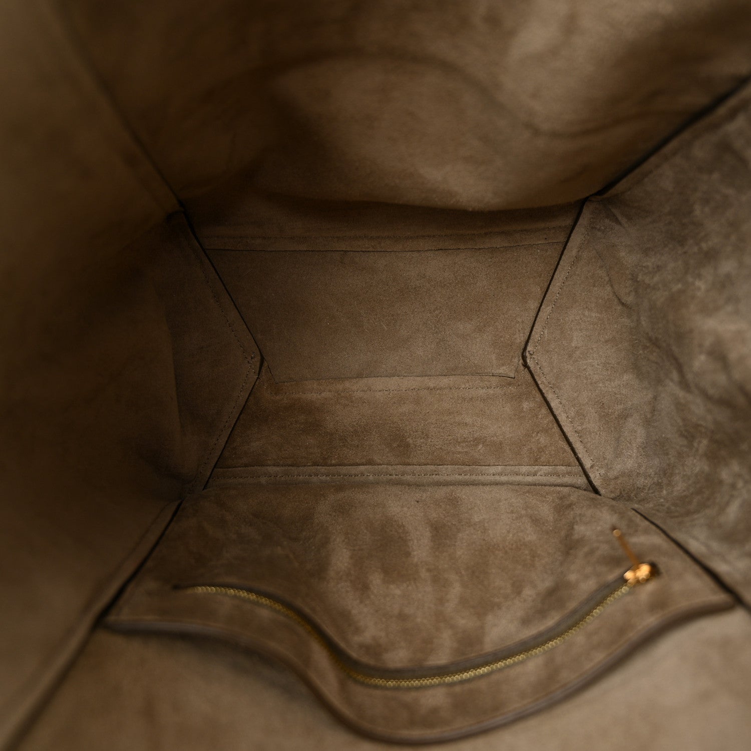 Celine Natural Calfskin Seau Sangle Bucket Bag Dune 5 of 10