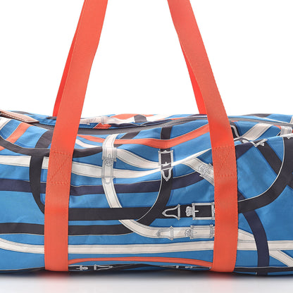 Hermes Silk Barenia Cavalcadour Airsilk Duffle 38 7 of 9