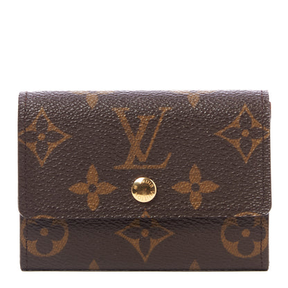 Louis Vuitton Monogram Porte-Monnaie Plat Coin Purse 1 of 7