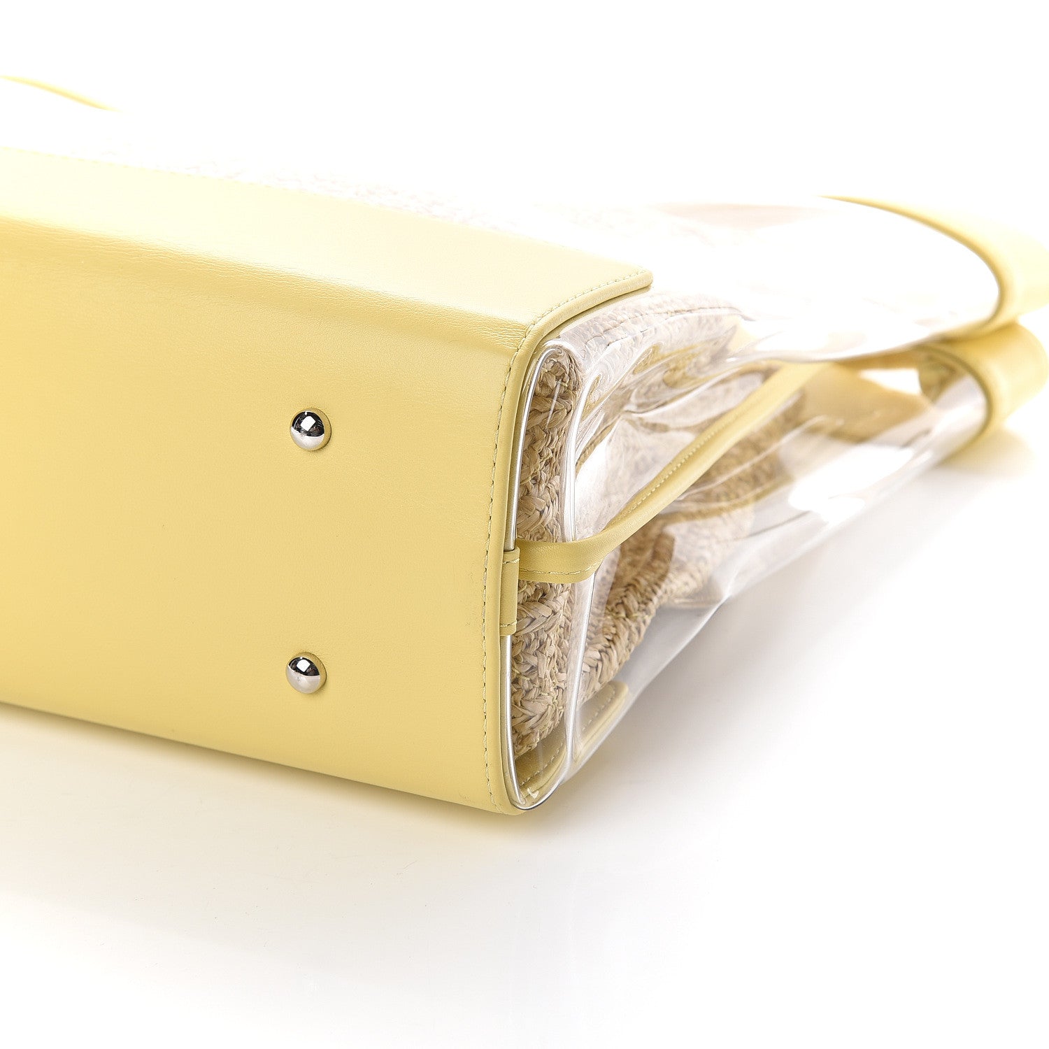 Chanel Calfskin PVC 31 Bag Yellow 8 of 8