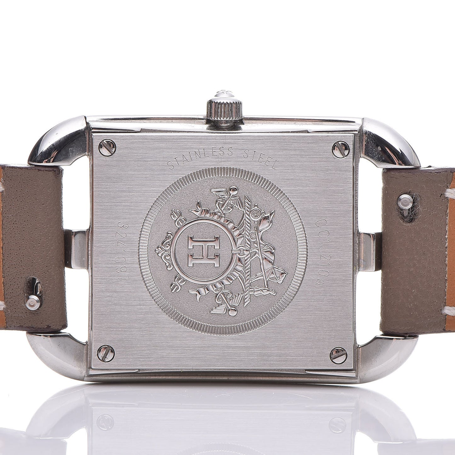 Stainless Steel Swift 23mm Cape Cod Double Tour Quartz Watch Etoupe