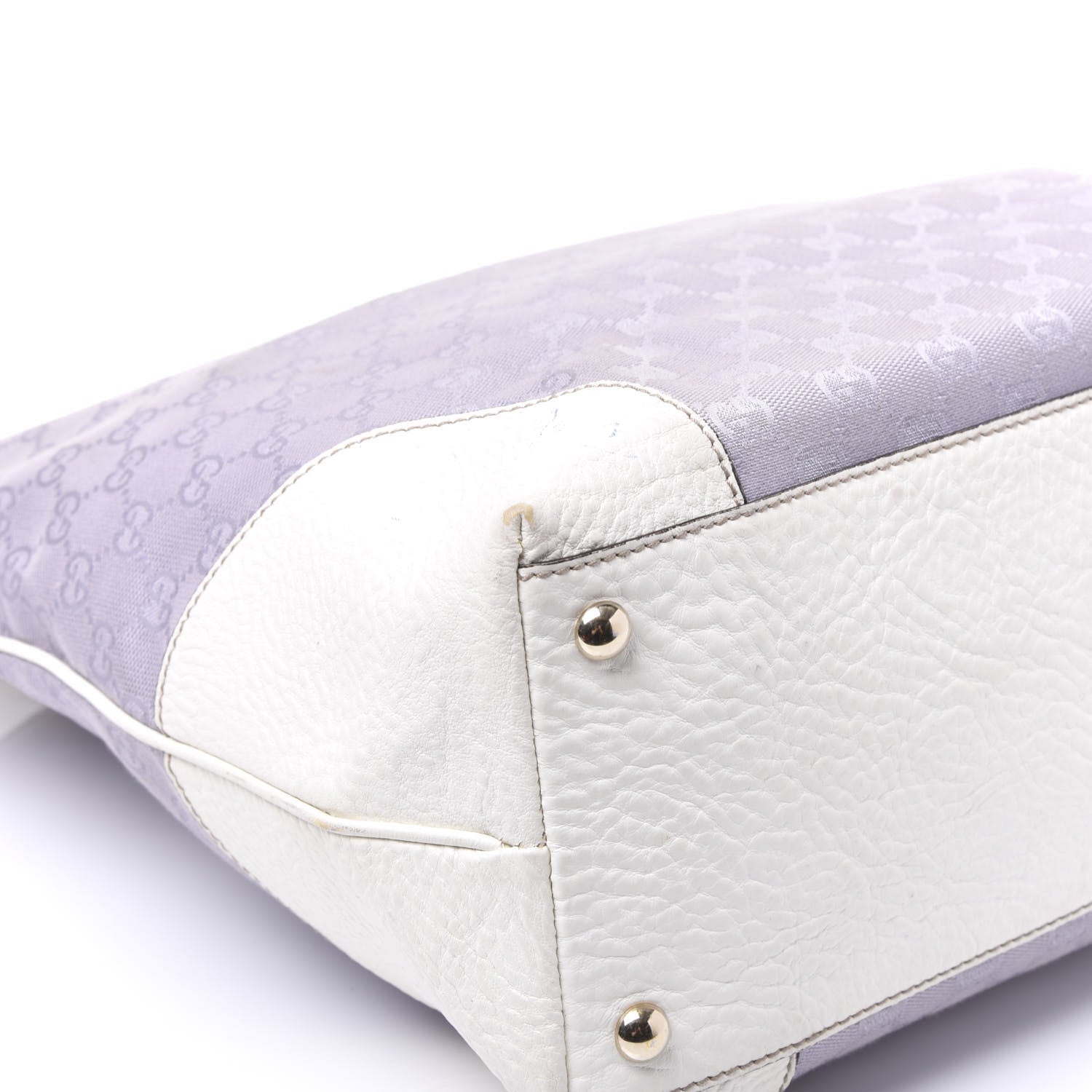Gucci Monogram Tote Violet White 5 of 14
