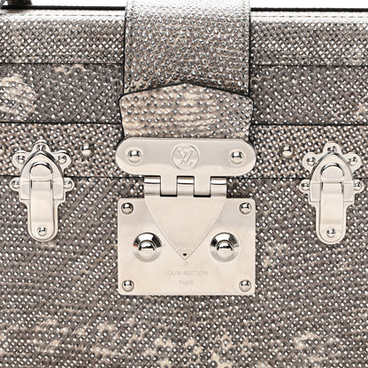 Louis Vuitton Lizard Petite Malle Silver 7 of 9