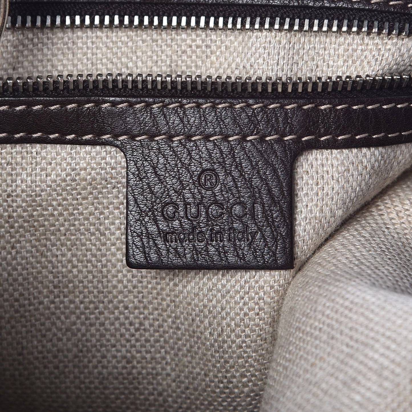 Monogram Medium Icon Bit Hobo Dark Brown