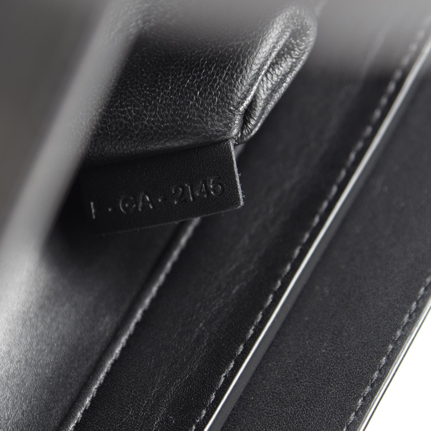 Celine Twill Smooth Calfskin Mini Luggage Dune Black 9 of 10
