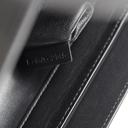 Celine Twill Smooth Calfskin Mini Luggage Dune Black 9 of 10