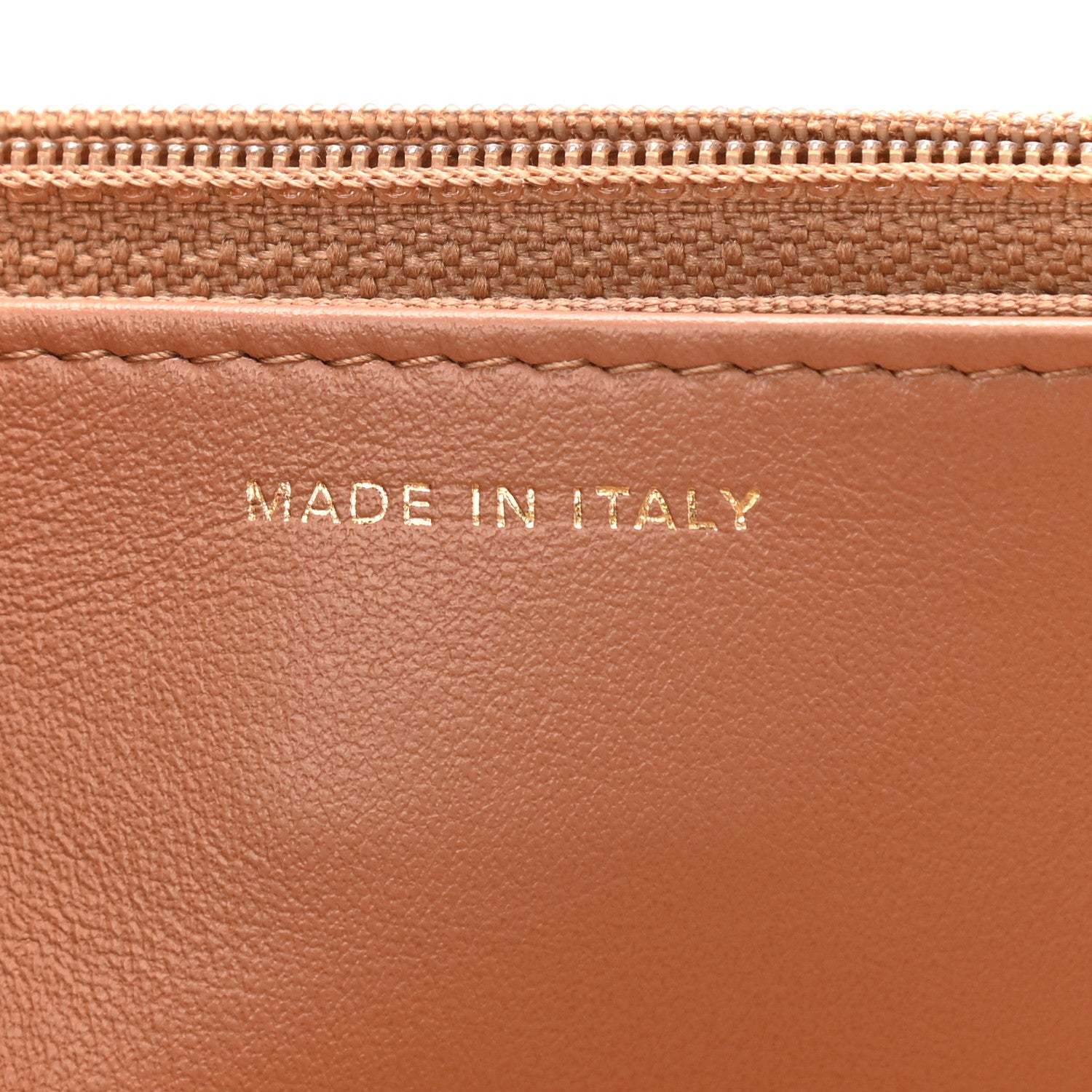 Chanel Lambskin Quilted Chanel 19 Wallet On Chain WOC Brown 10 of 12