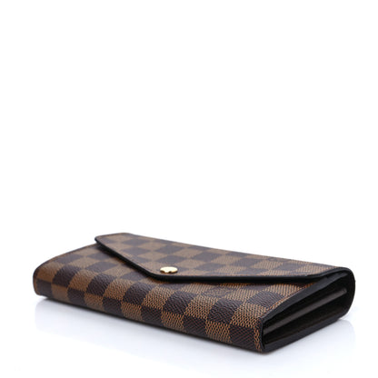 Louis Vuitton Damier Ebene Sarah Wallet NM 7 of 7