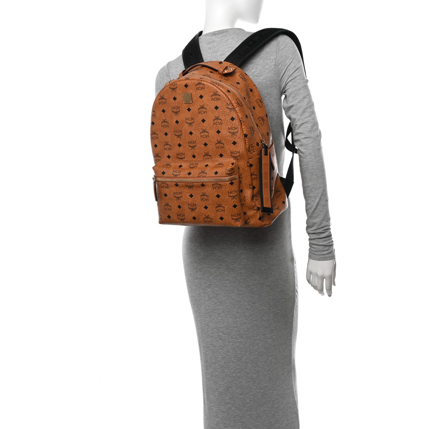 Visetos Large Stark Backpack Cognac