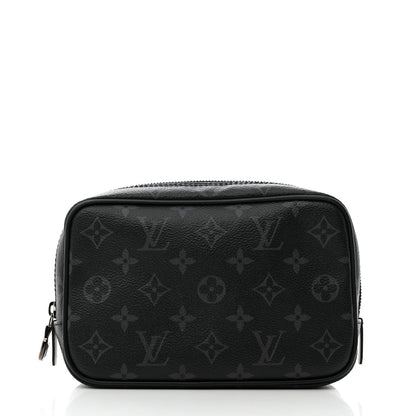 Louis Vuitton Monogram Eclipse Toilet Pouch PM 1 of 7