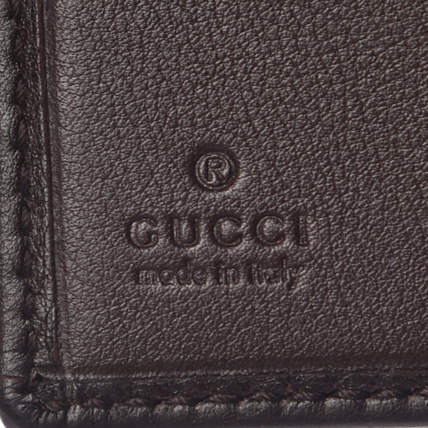 Gucci Guccissima Sukey French Flap Wallet Chocolate 6 of 8