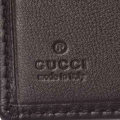 Gucci Guccissima Sukey French Flap Wallet Chocolate 6 of 8