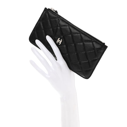 Chanel Caviar Quilted Classic iPhone Pouch Black 2 of 8