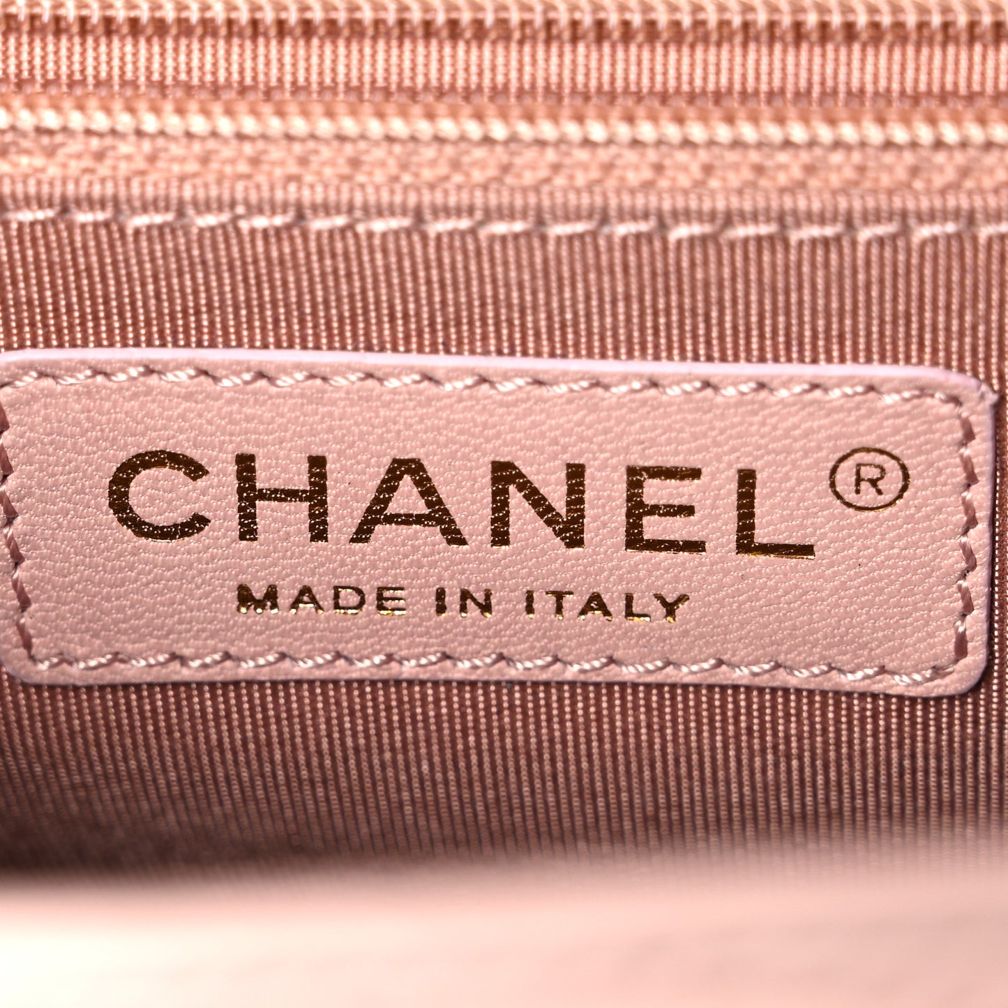 Lambskin Borse Romane Single Flap Light Pink