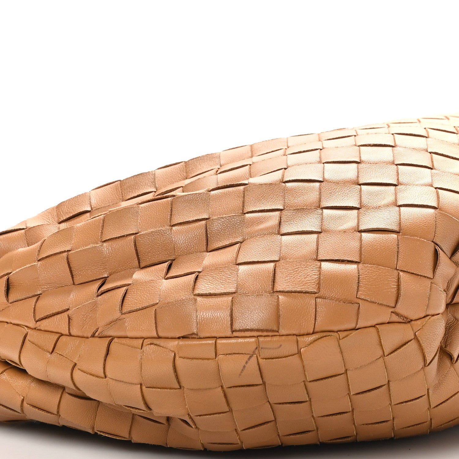 Bottega Veneta Nappa Intrecciato Teen Jodie Hobo Caramel 9 of 10