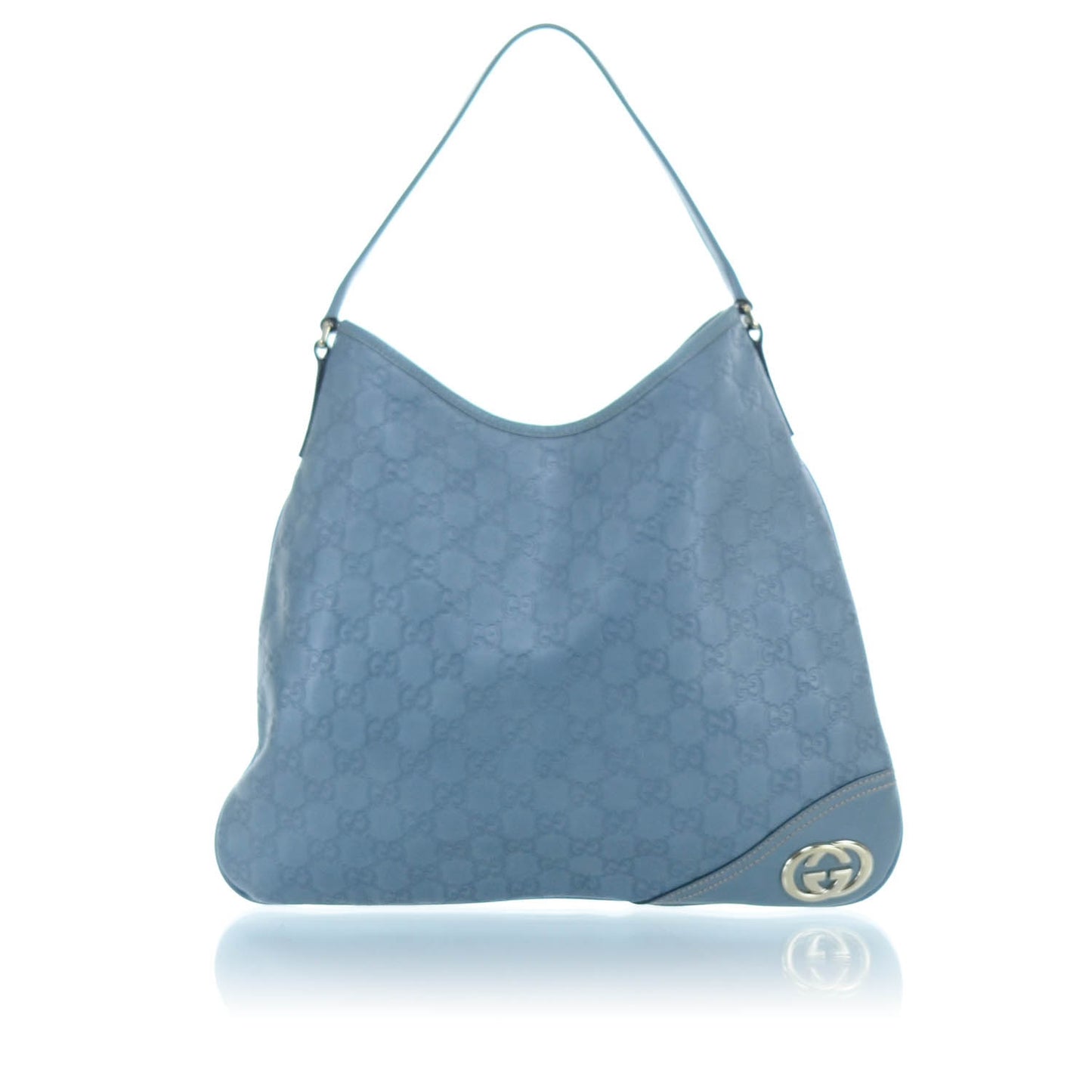 Guccissima New Britt Hobo Blue