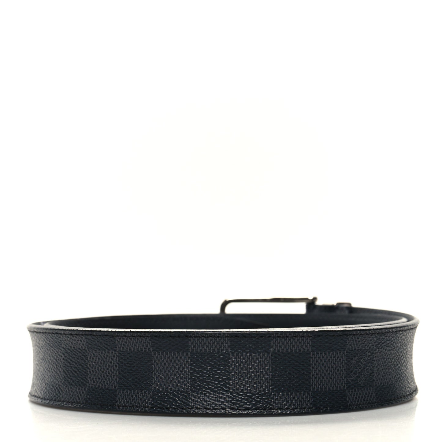 Damier Graphite Calfskin Belt 95 38 Black