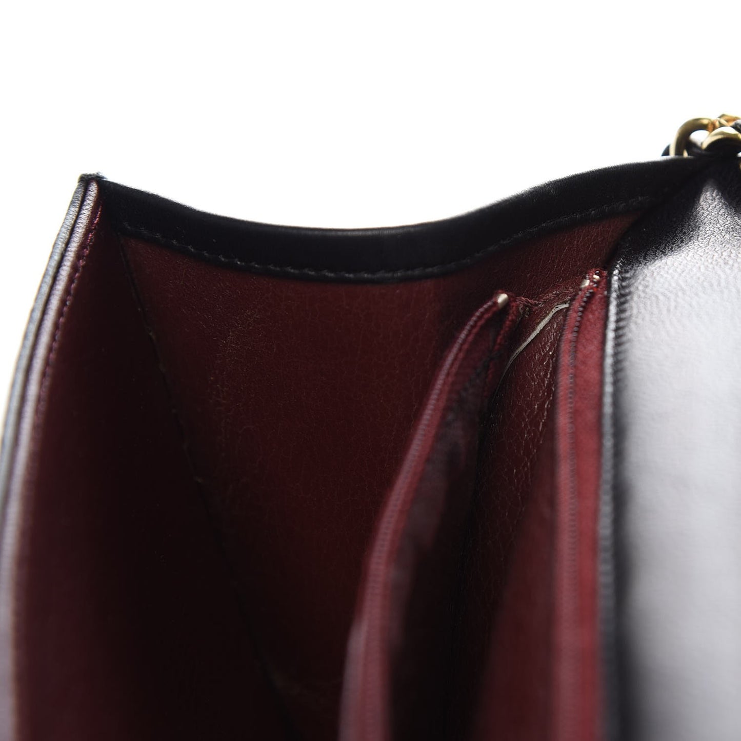 Lambskin Quilted Small Single Flap Bag Black