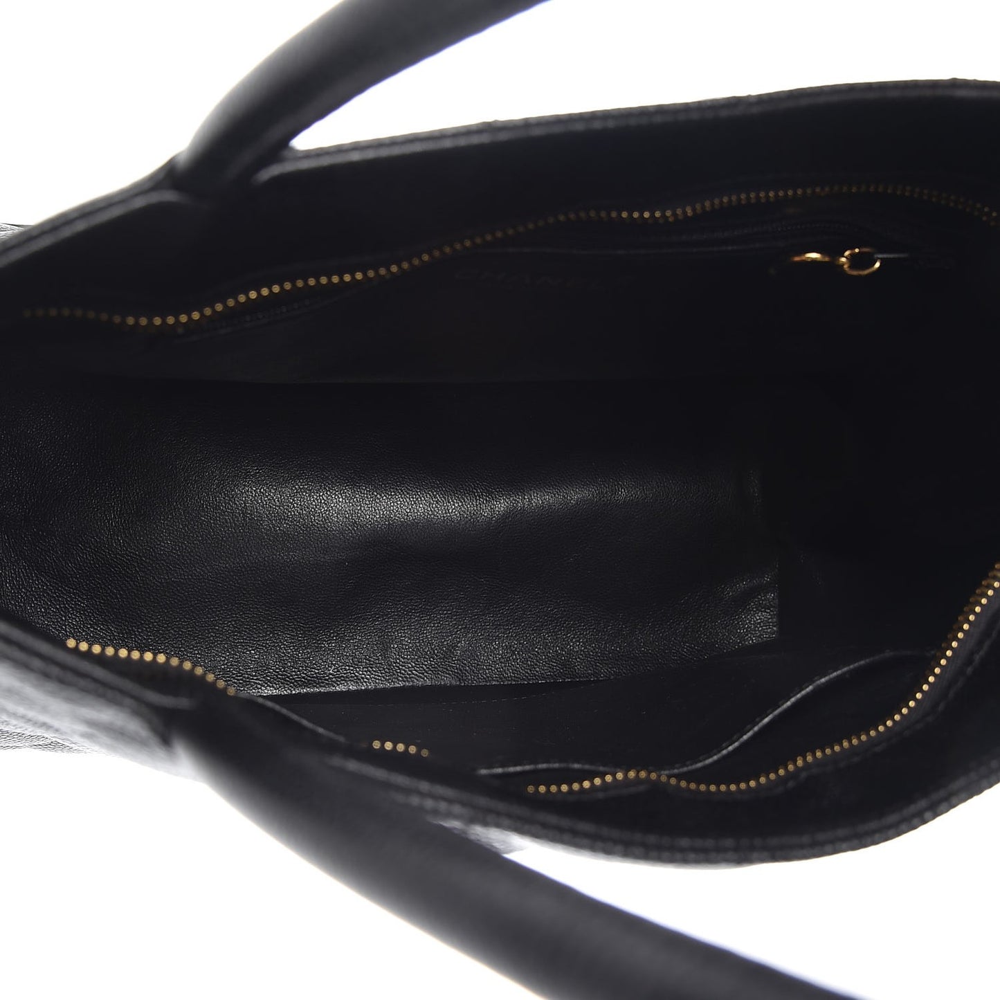 Caviar Quilted Medallion Tote Black