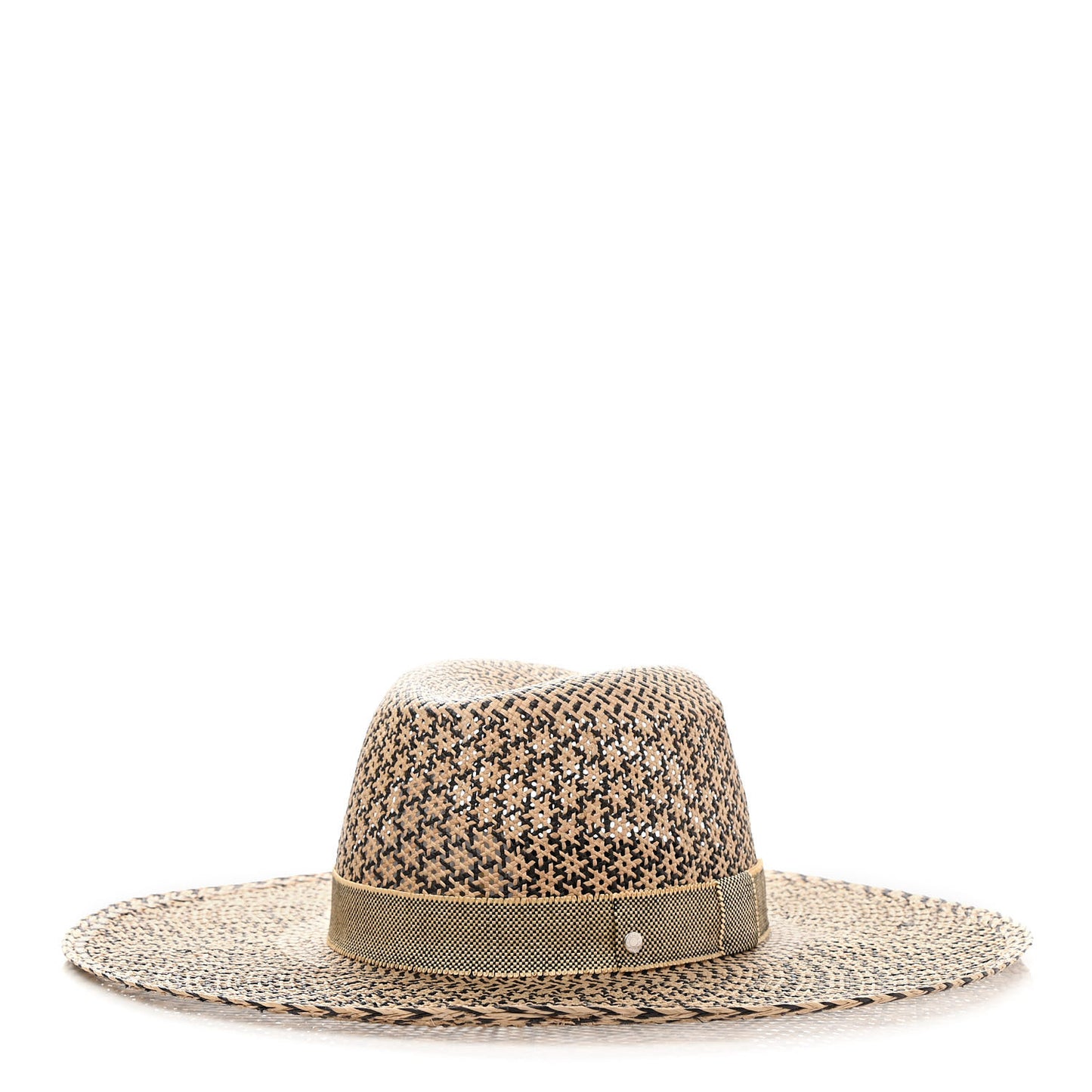 Panama Straw Etna Hat 56 Natural Black
