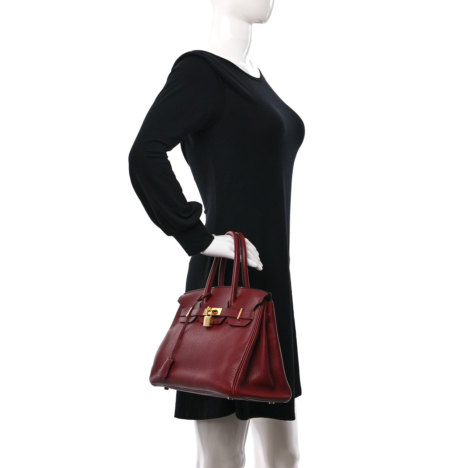 Hermes Togo Birkin 30 Rubis 2 of 14