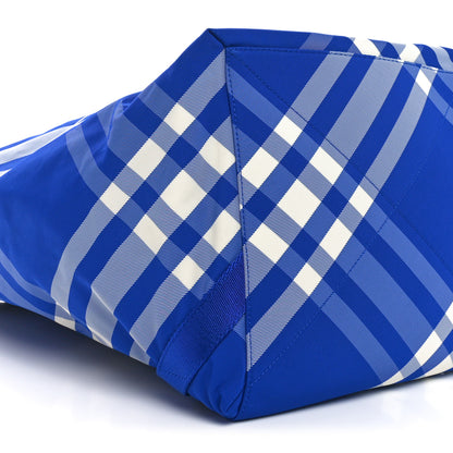 Burberry Nylon Nova Check Roll Backpack Knight 8 of 9