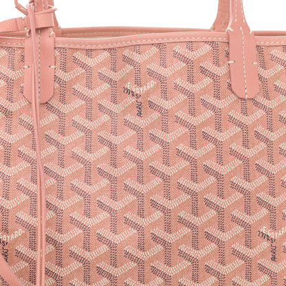 Goyard Iridescent Goyardine Saint Louis PM Pearly Coral 10 of 12