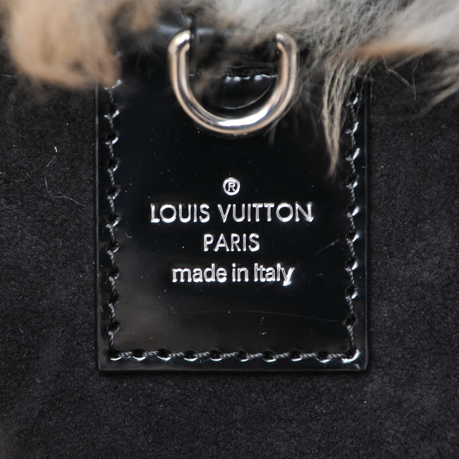 Louis Vuitton Sheepskin Animal Print Sac Plat 6 of 7