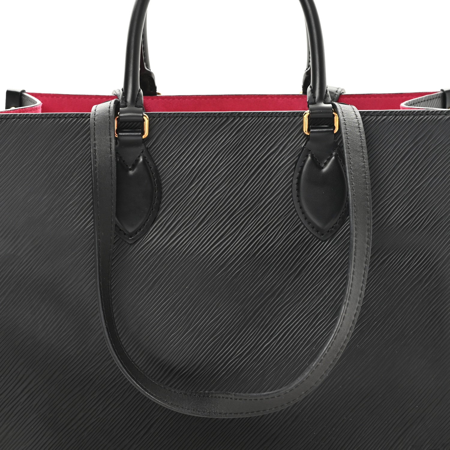 Louis Vuitton Epi Onthego MM Black 7 of 9