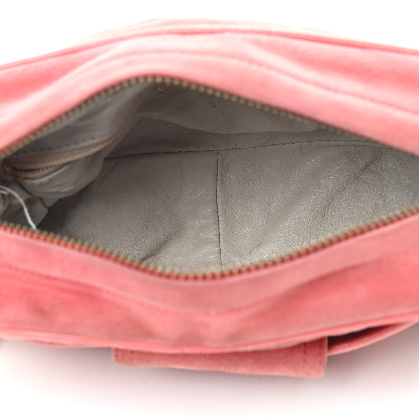 Suede CC Tassel Camera Case Pink