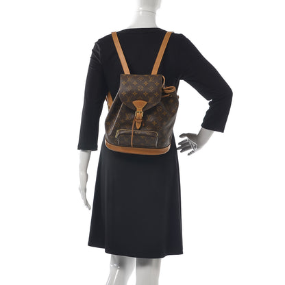 Louis Vuitton Monogram Montsouris MM Backpack 2 of 11