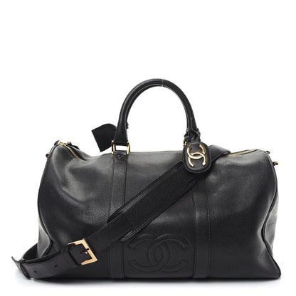 Chanel Caviar Timeless CC Duffel Bag Black 1 of 8