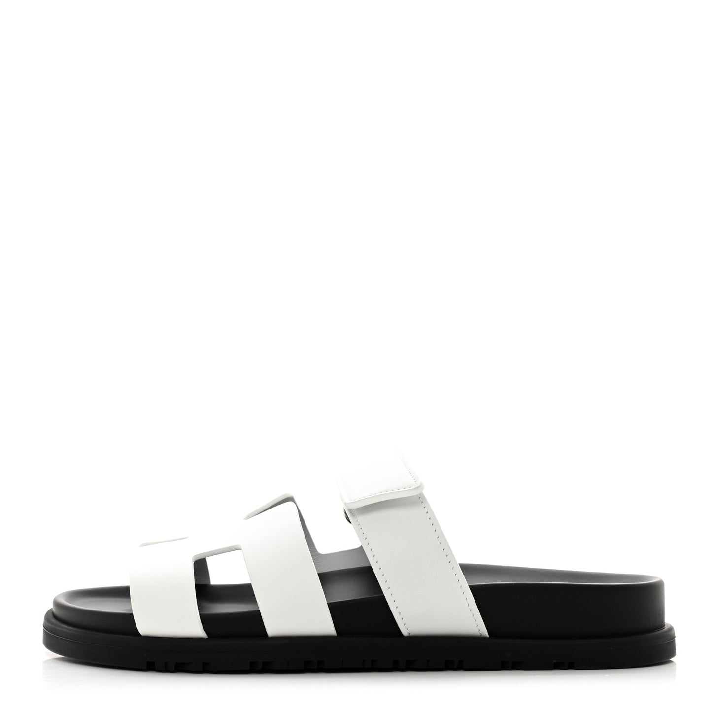 Calfskin Womens Chypre Sandals 37 White