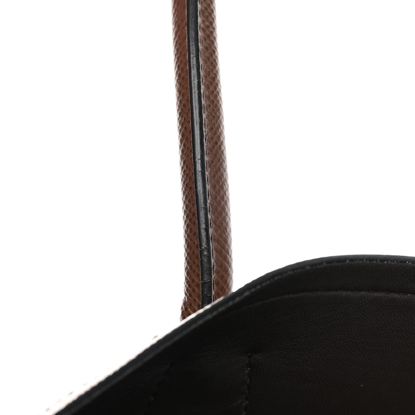 Saffiano Cuir Tote Cacao