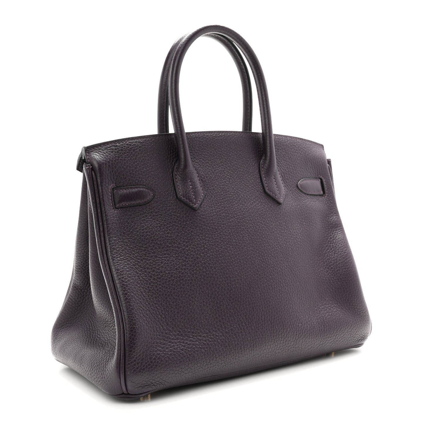 Taurillon Clemence Birkin 30 Raisin