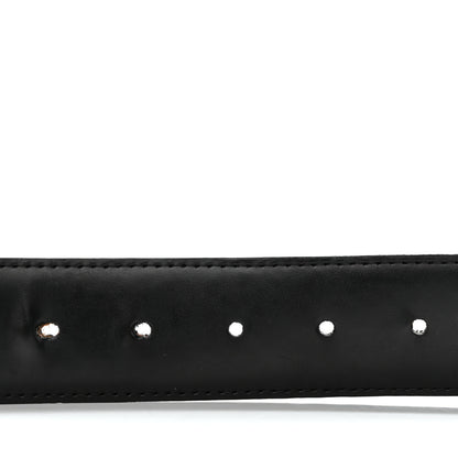 Louis Vuitton Monogram Eclipse Taigarama 40mm LV Initiales Reversible Belt 80 32 Black 3 of 7
