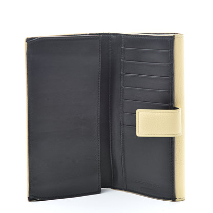 Alexander McQueen Small Grained Calfskin Skull Continental Wallet Lemon 5 of 9