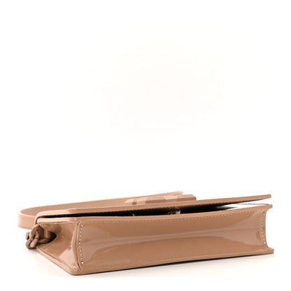 Off-White OFF WHITE Patent Jitney 0.5 Crossbody Bag Nude 4 of 9