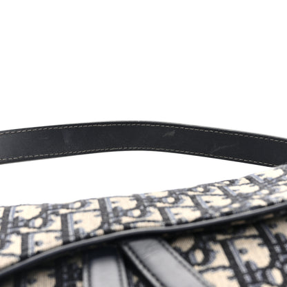 Christian Dior Oblique Saddle Bag Blue 12 of 12