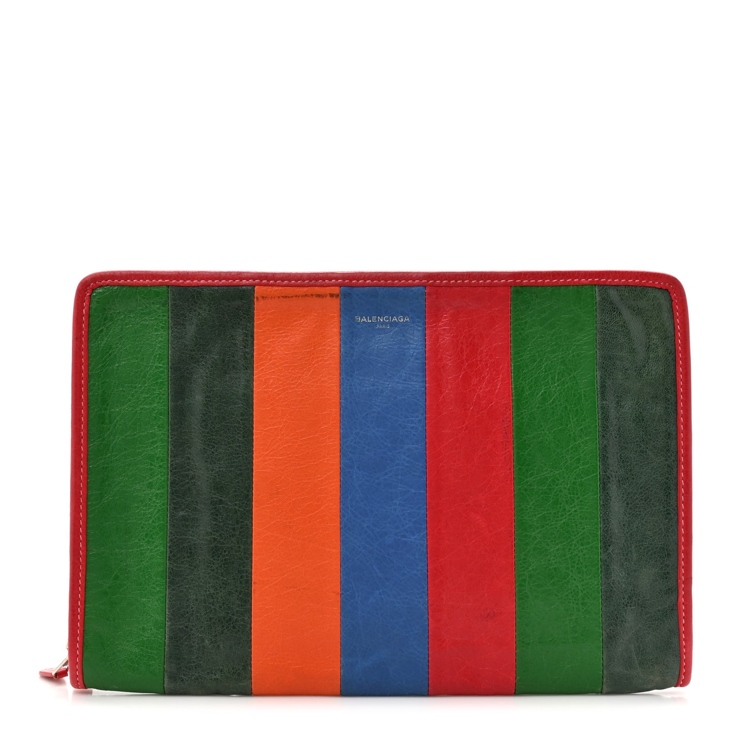 Agneau Arena Multicolore Bazar Pouch Vert Emeraude