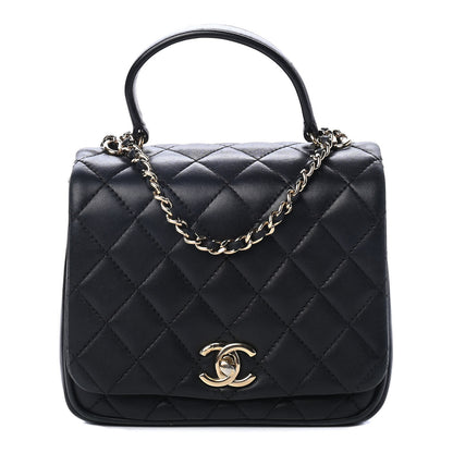 Chanel Lambskin Quilted Mini Citizen Chic Flap Black 1 of 4