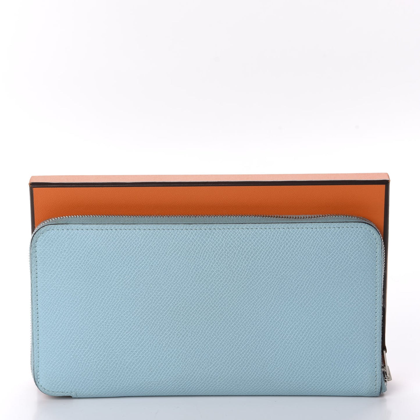 Epsom Silk'In Wallet Bleu Atoll Rose Tyrien