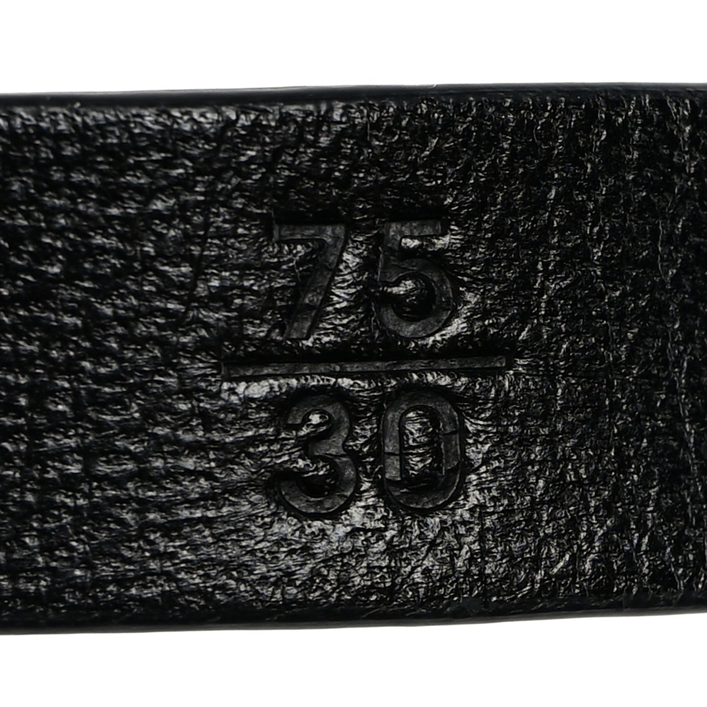 Lambskin CC Pearl Chain Belt 75 30 Black