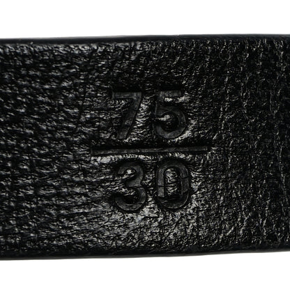 Chanel Lambskin CC Pearl Chain Belt 75 30 Black 5 of 6