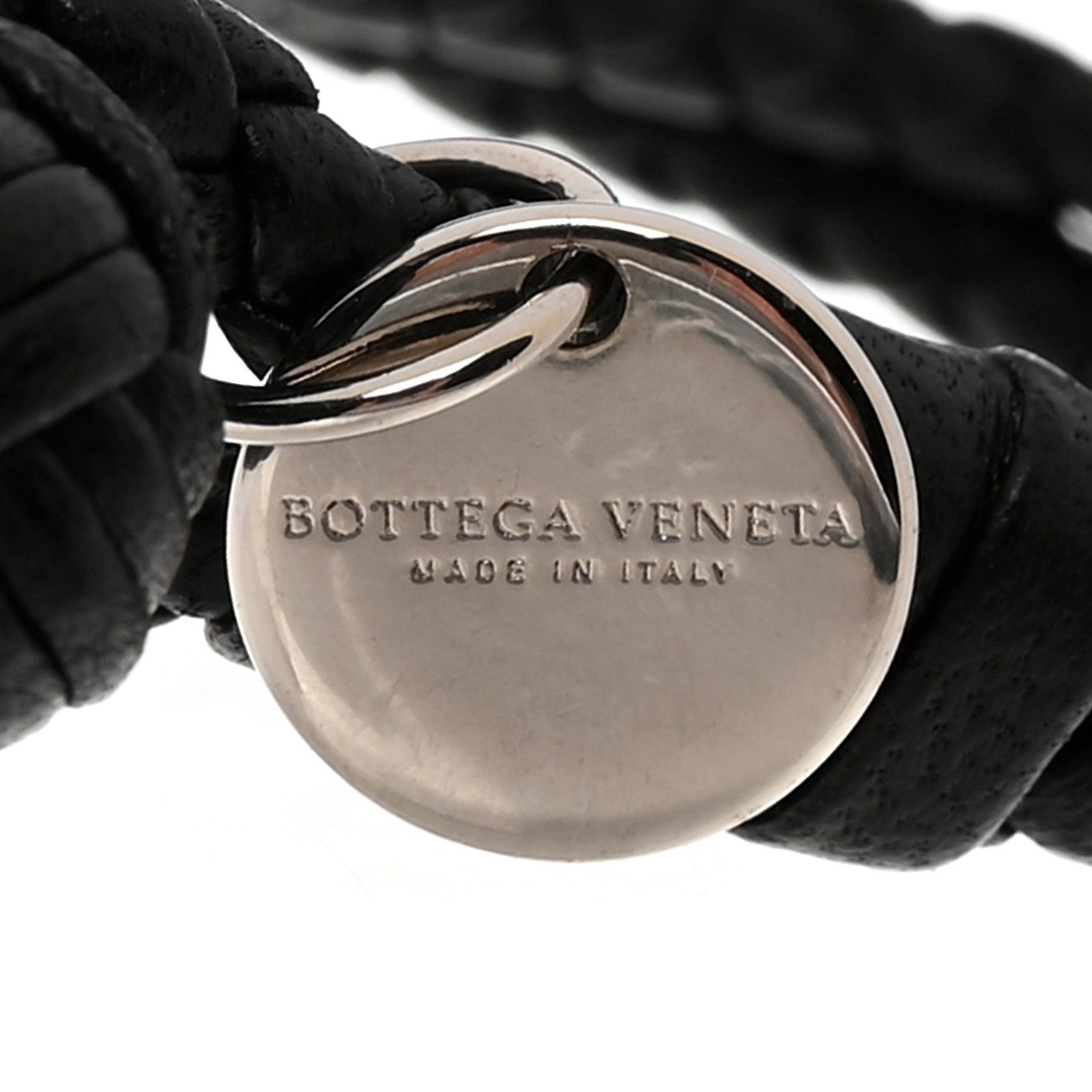 Bottega Veneta Nappa Intrecciato Bracelet Black 4 of 4