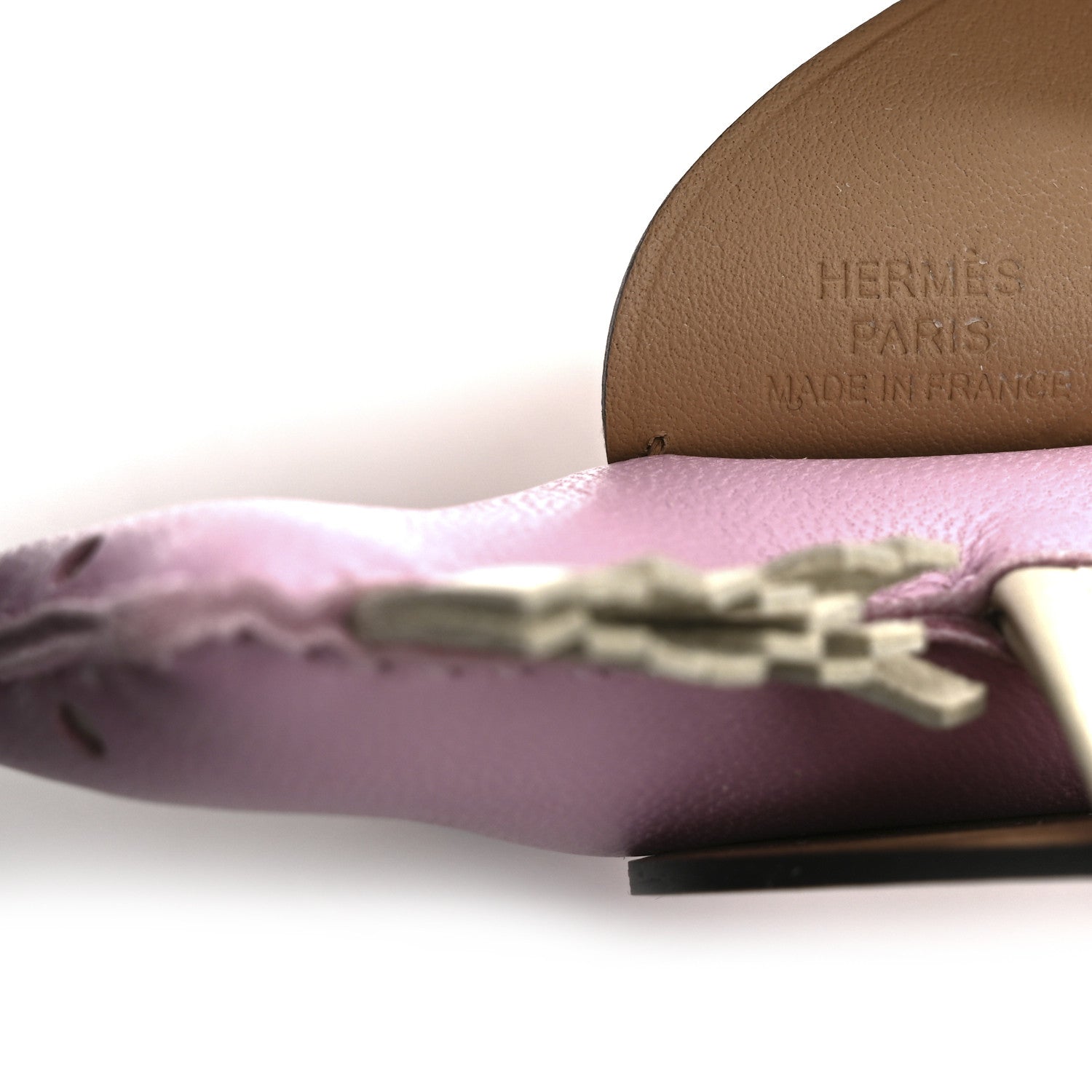Hermes Milo Lambskin Grigri Rodeo Pegase Horse Bag Charm PM Mauve Sylvestre Craie Chai 3 of 5