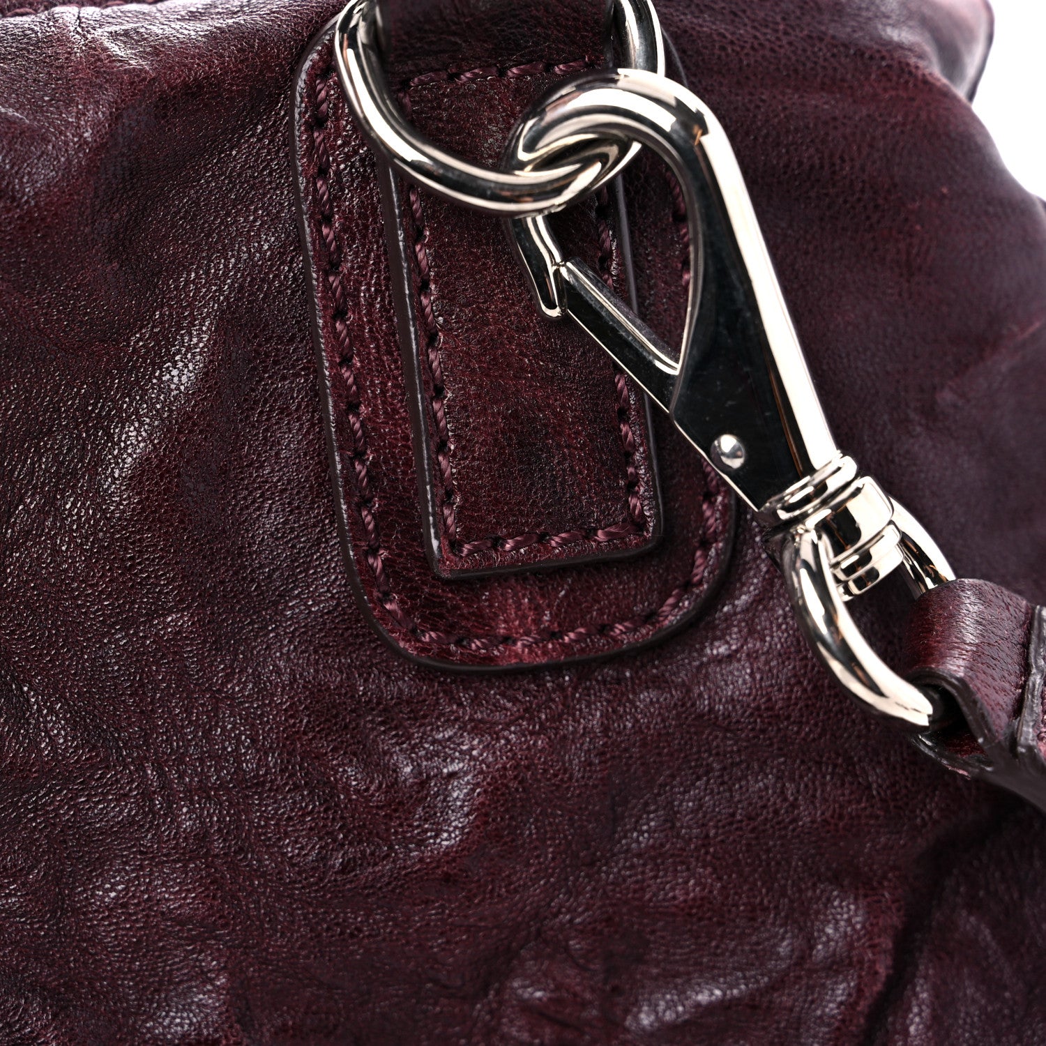 Givenchy Tumbled Sheepskin Small Pandora Oxblood 12 of 18