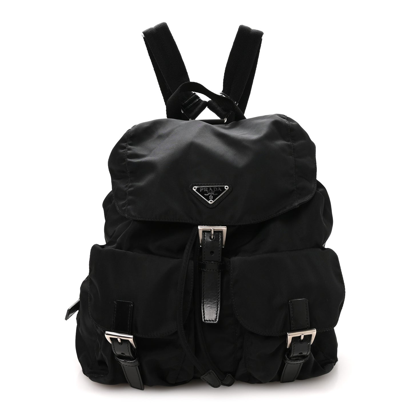 Tessuto Nylon Vela Small Backpack Black