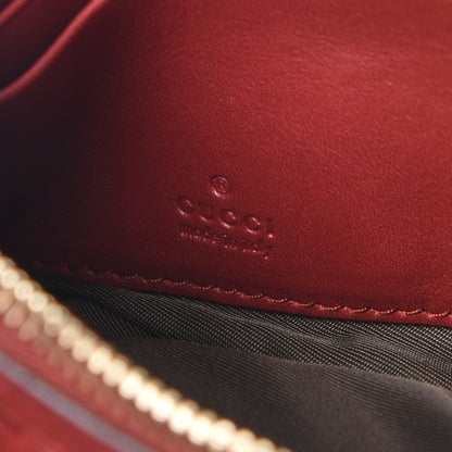 Gucci Guccissima Heart Wristlet Bordeaux 6 of 8